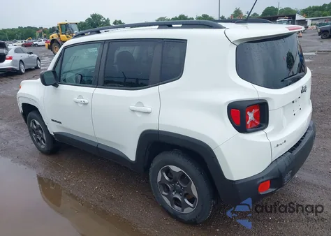 2017 Jeep Renegade Sport 4X4 from USA, damaged, VIN ZACCJBAB0HPG65461